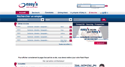 Desktop Screenshot of easys.fr